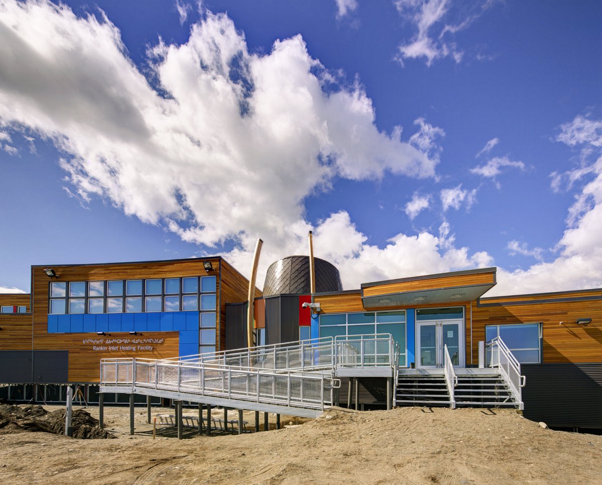 Front of building
